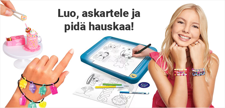 Päästä luovuutesi valloilleen!