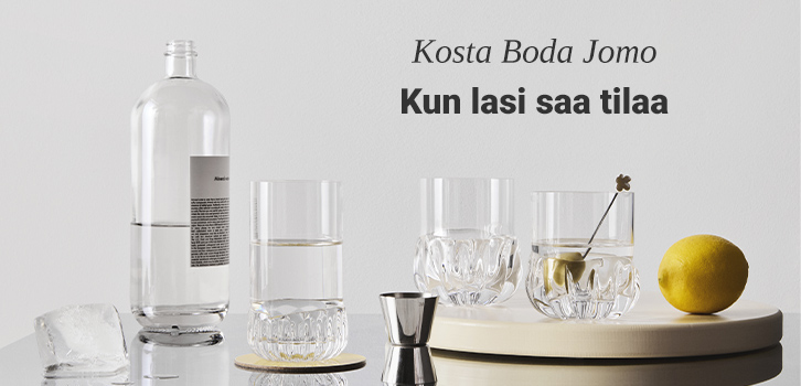 Kampanja Kosta Boda Jomo -laseille!