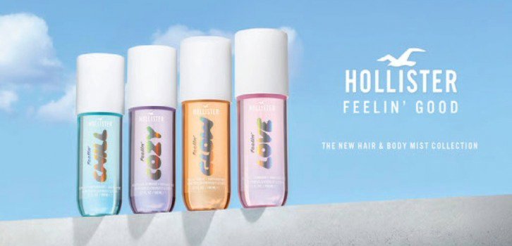 Hollister - body mist kaupan päälle