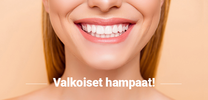 Kukapa ei haluaisi valkoisia hampaita ja tuoretta hymyä?