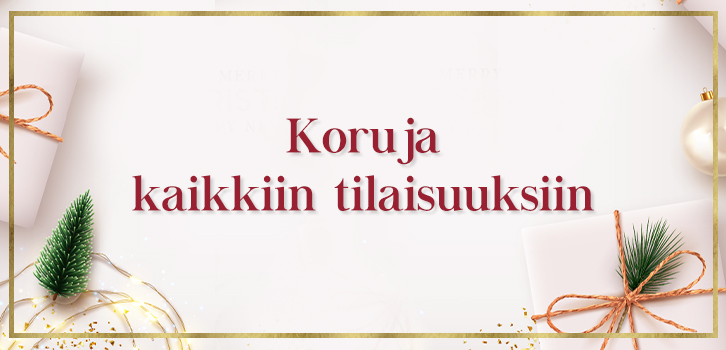 Koruja kaikkiin tilaisuuksiin