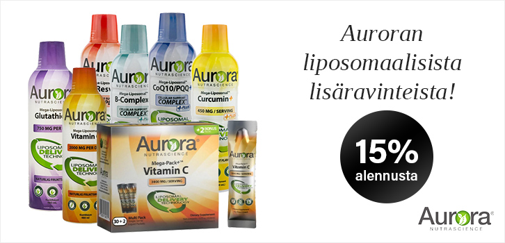 Aurora - 15% alennusta!