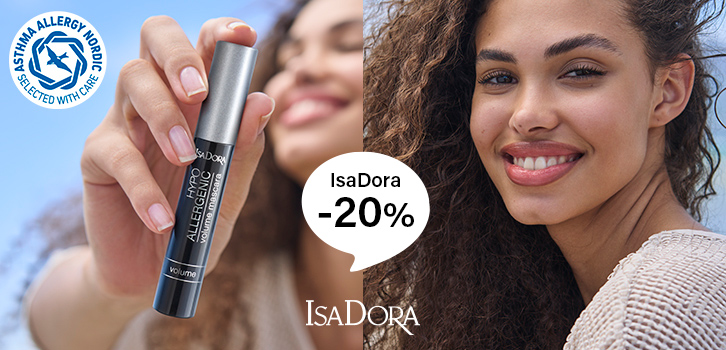 IsaDora - 20% alennusta