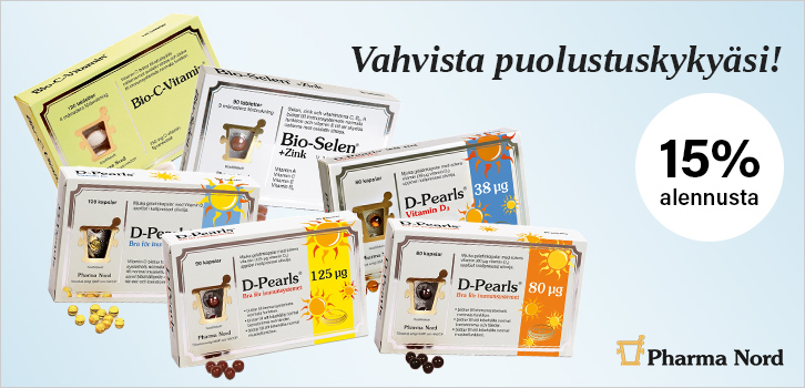 Tuotteet keskittyvät vastustuskyvyn parantamiseen