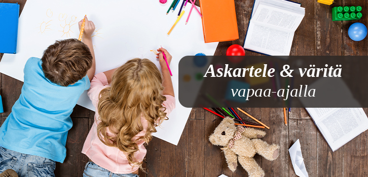 Väritystä ja puuhastelea yhdessä!