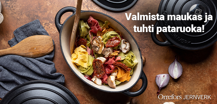 Kampanja Orrefors Jernverkin valurautapannuille!