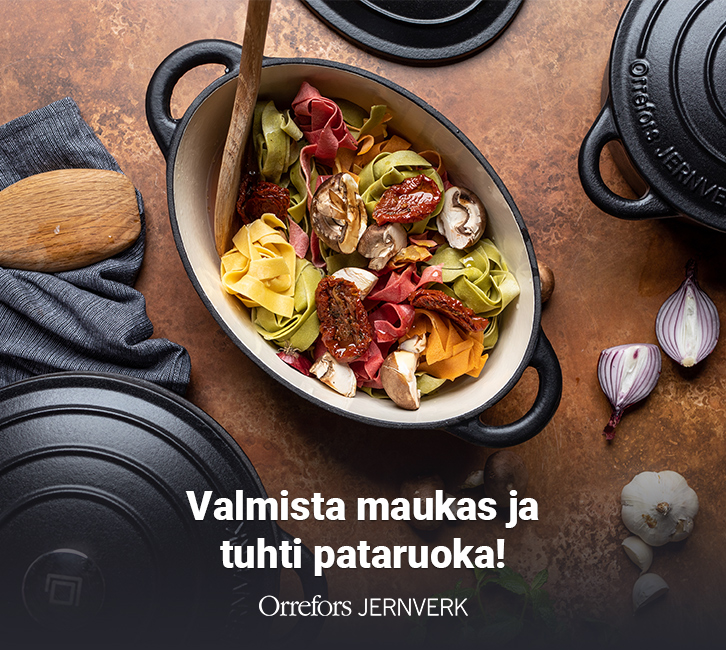 Kampanja Orrefors Jernverkin valurautapannuille!