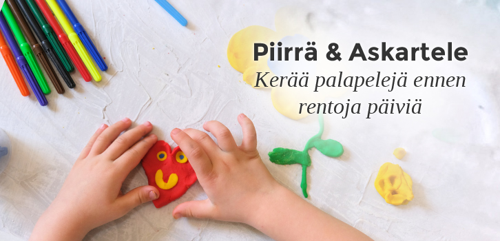 Väritä ja askartele!