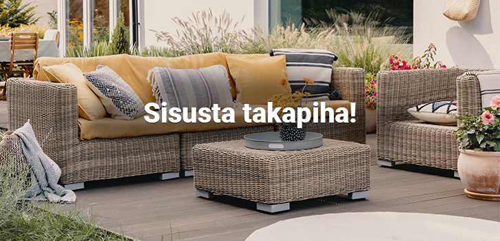 Sisusta terassi kesää varten!