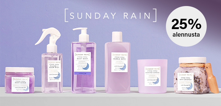 Sunday Rain - 25% alennusta
