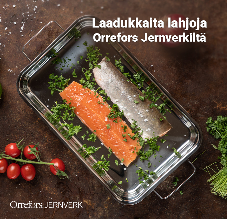 Valittuja tuotteita Orrefors Jernverkiltä!