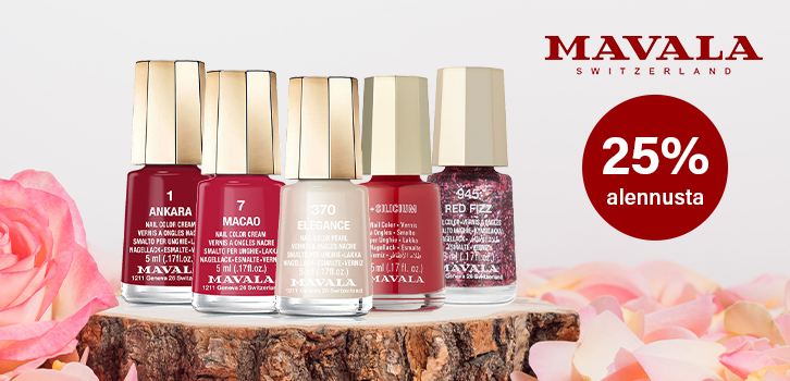 Mavala - 25% alennusta