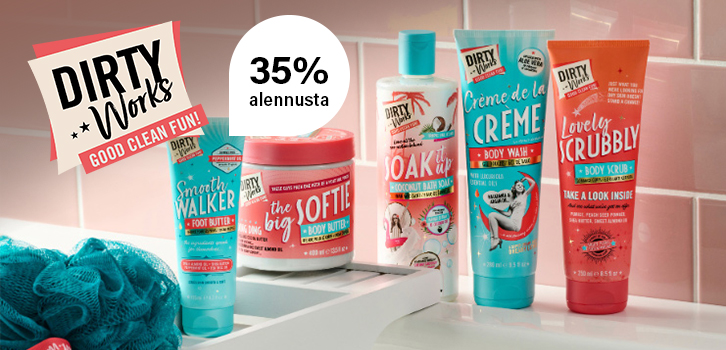 Dirty Works - 35% alennusta
