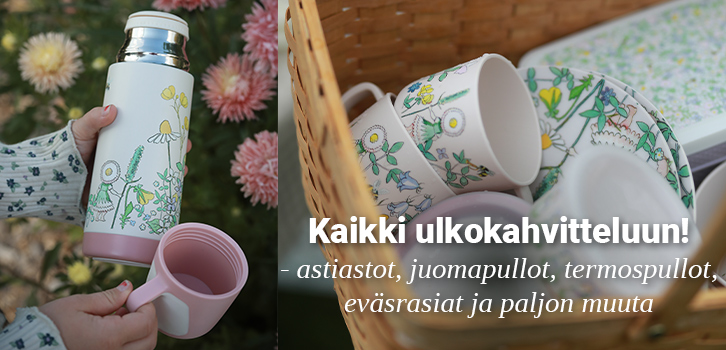 Ruoka maistuu parhaalta ulkona!