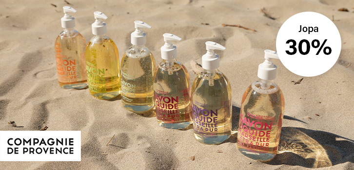 Compagnie de Provence - jopa 30% alennusta