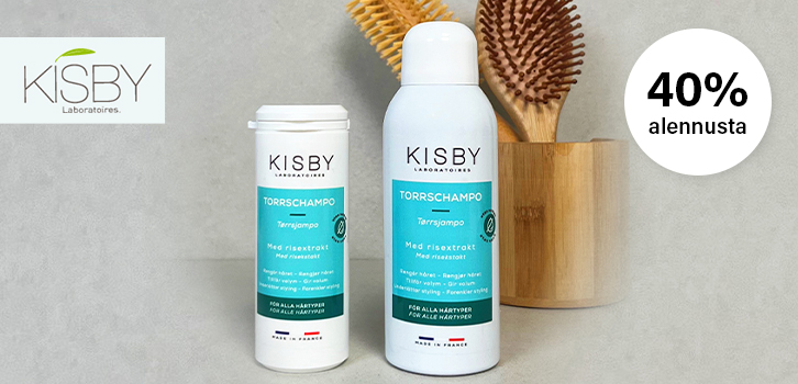 Kisby - 40% alennusta