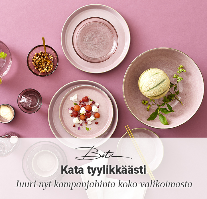 Kampanja Bitz-tuotteissa – luo kattaukseen tunnelmaa