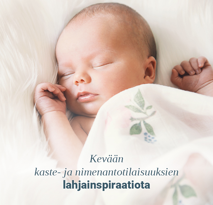 Lahjaideoita perheen uudellee tulokkaalle!