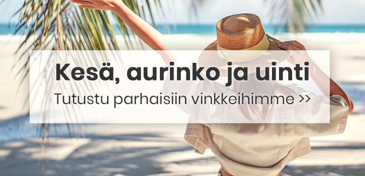 Aurinko, uinti ja kesäseikkailut