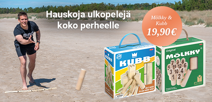 Klassisia ja hauskoja ulkopelejä kesän kaikkiin tilaisuuksiin!