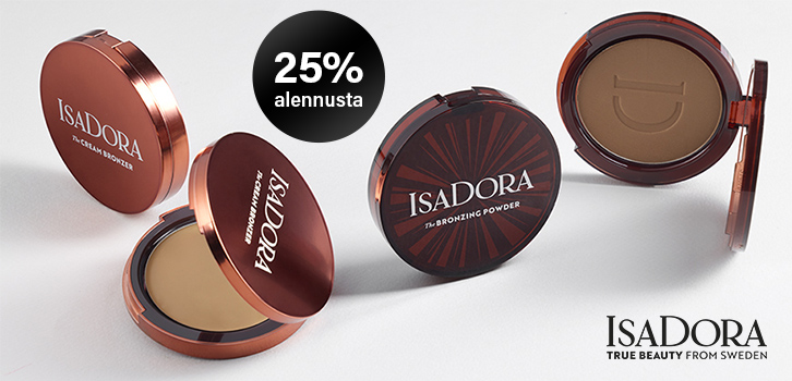 IsaDora - 25% alennusta