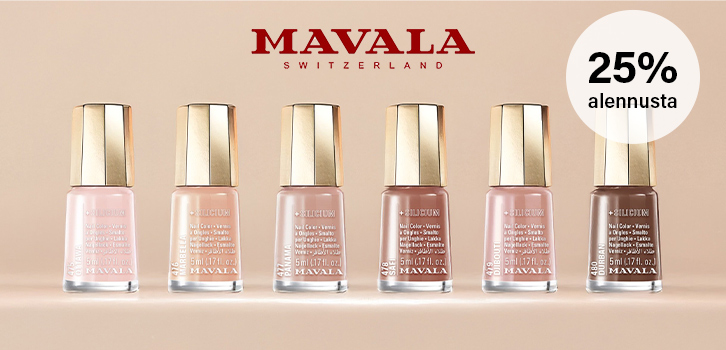 Mavala - 25% alennusta
