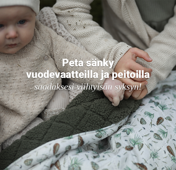Tervehdi syksyä pehmeillä vuodevaatteilla ja lämpimillä vilteillä.