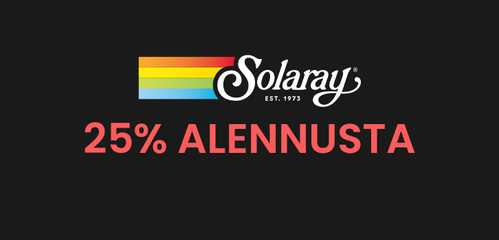 Laaja valikoima yrttejä, vitamiineja ja mineraaleja