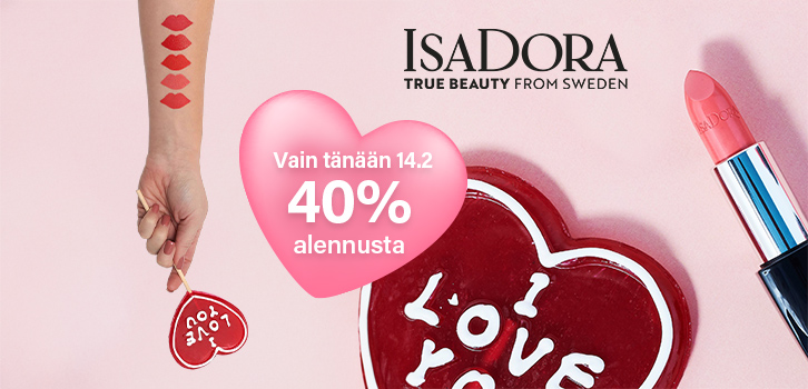 IsaDora - 40% alennusta