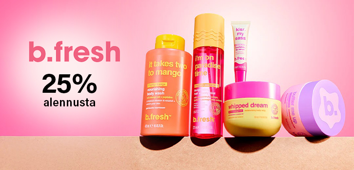 b.fresh - 25% alennusta