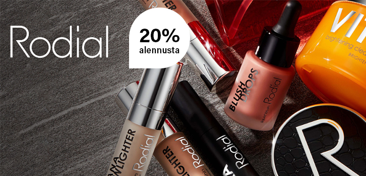 Rodial - 20% alennusta