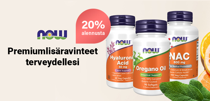 Ravintolisiä, jotka pitävät lupauksensa – 20% alennus!