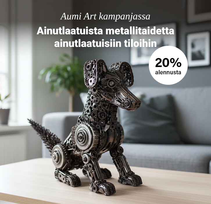 Ainutlaatuisia käsintehtyjä metallifiguureja!