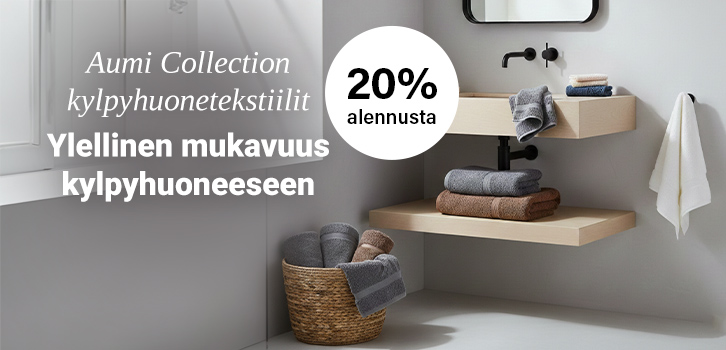 Fantastinen kylpyhuonetekstiili kylpyhuoneeseesi!