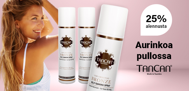 TanCan Bronze - 25% alennusta