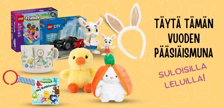 Vinkkejä leluista pääsiäismunaan!