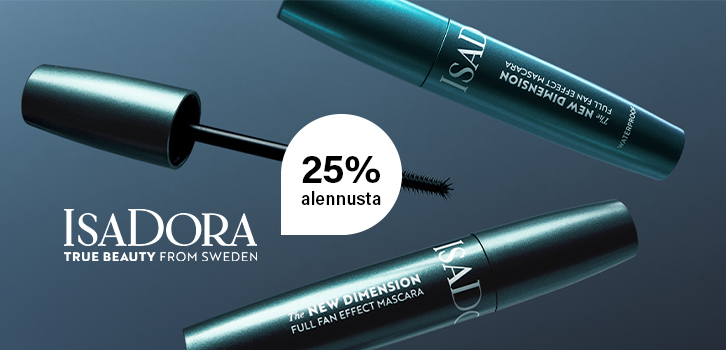 IsaDora - 25% alennusta
