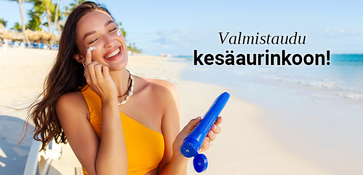 Anna auringon olla paras kaverisi kesällä