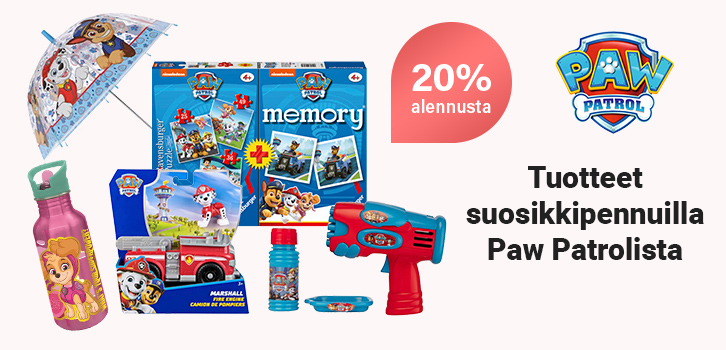 Pelasta päivä yhdessä Paw Patrolin kanssa!  