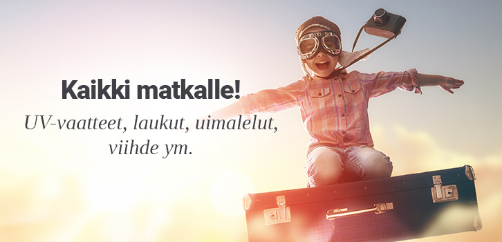 Kaikki mitä tarvitset matkalle!