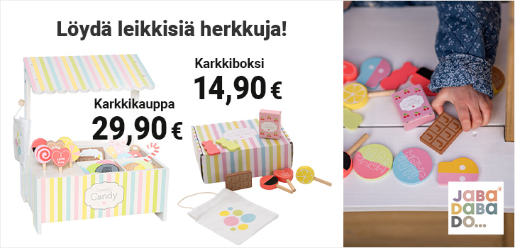 Karkkia, joka kestää pitkään!