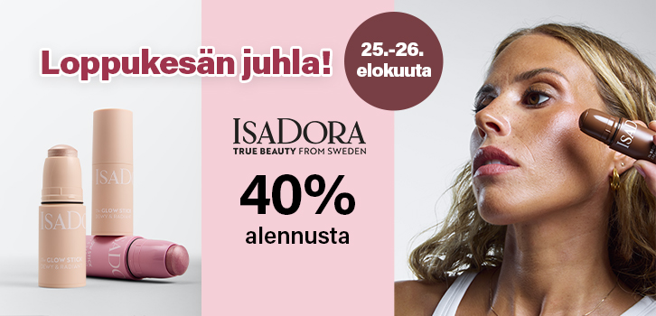 IsaDora-meikit 40% alennus!