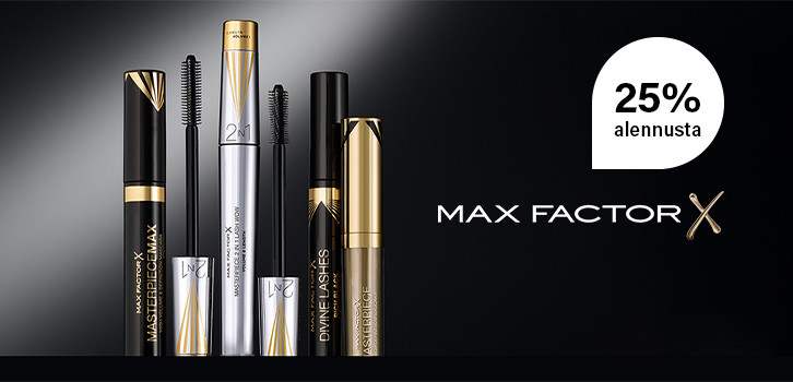 Max Factor - 25% alennusta