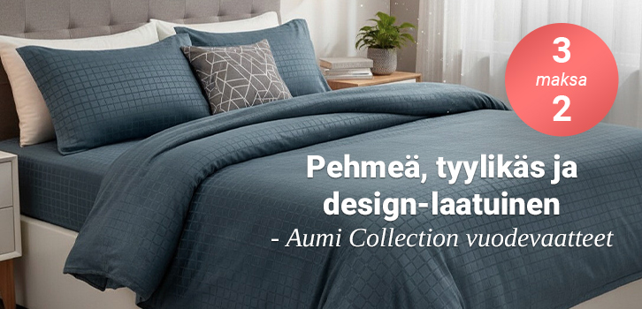 Aumi Vuode - 3 kahden hinnalla