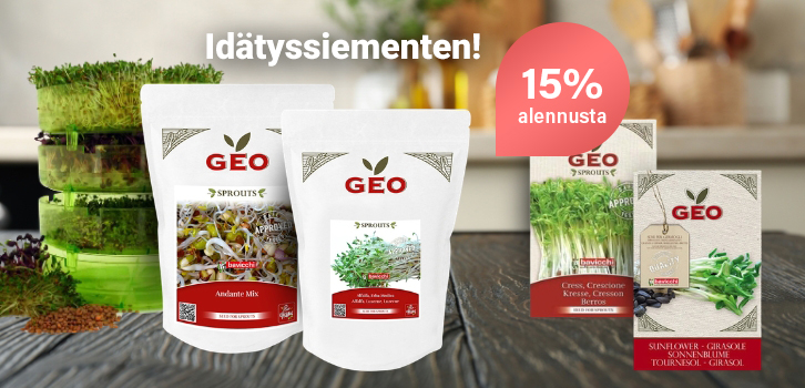 GEO -15% alennus