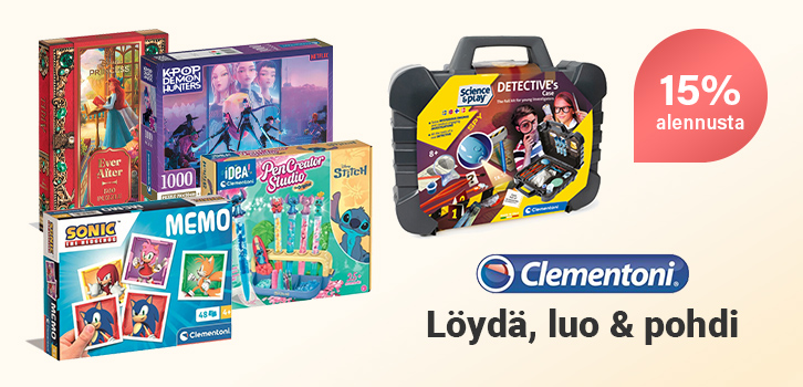 15 % Clementonista – Leiki ja opi!