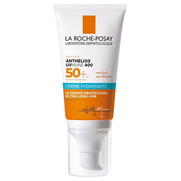 Anthelios UVMune 400 Hydrating Cream SPF50+ 50 ml, La Roche-Posay