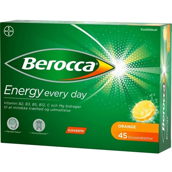 Berocca brus apelsin 3x15st 3x15 kpl, Bayer