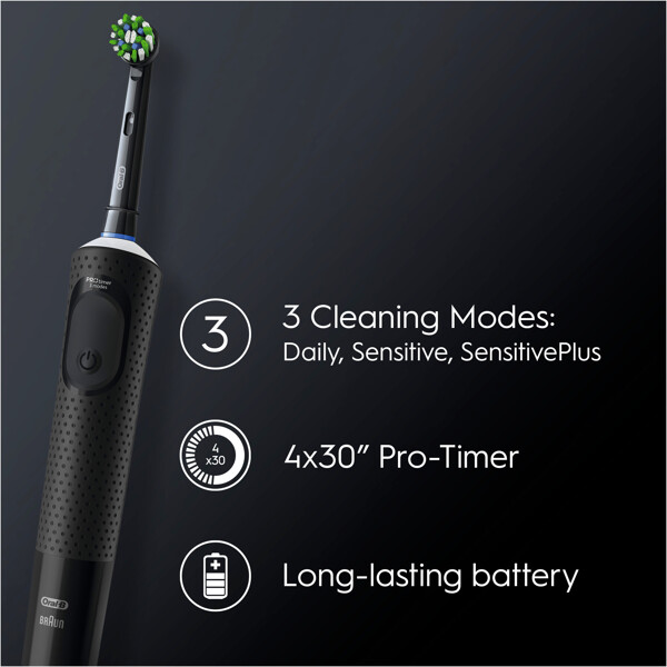 Oral-B Vitality Pro Black Extra Refill (Kuva 2 tuotteesta 4)