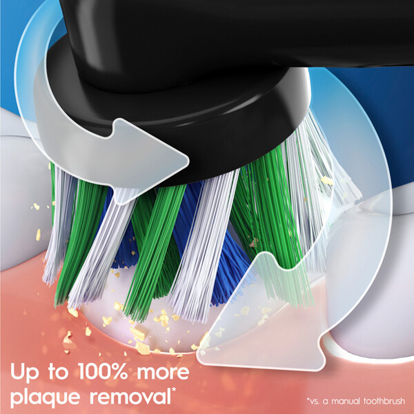 Oral-B Vitality Pro Black Extra Refill (Kuva 3 tuotteesta 4)